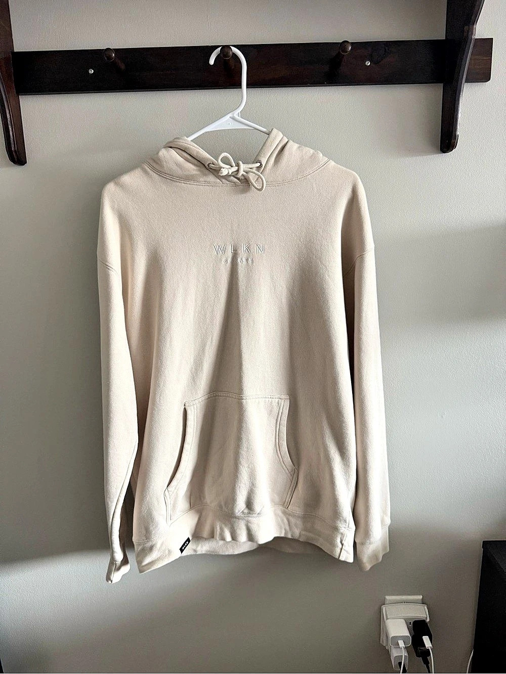WLKN Cream Pullover Hoodie